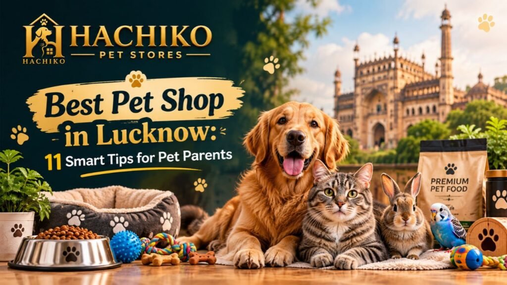 Read more about the article Best Pet Shop in Lucknow: 11 Smart Tips for Pet Parents