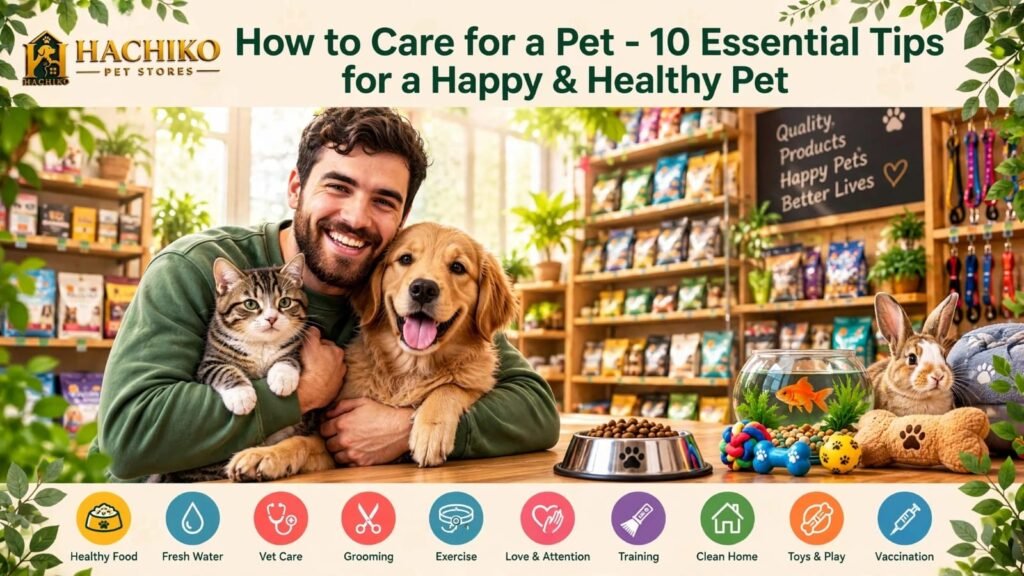 Read more about the article How to Care for a Pet – 10 Essential Tips for a Happy & Healthy Pet