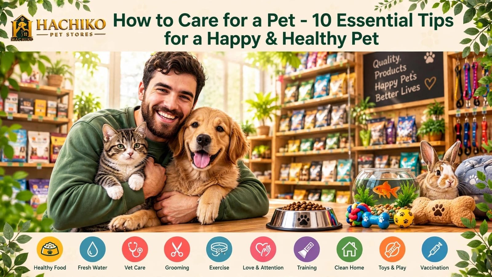 You are currently viewing How to Care for a Pet – 10 Essential Tips for a Happy & Healthy Pet