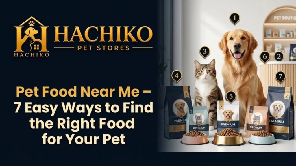 Read more about the article Pet Food Near Me – 7 Easy Ways to Find the Right Food for Your Pet