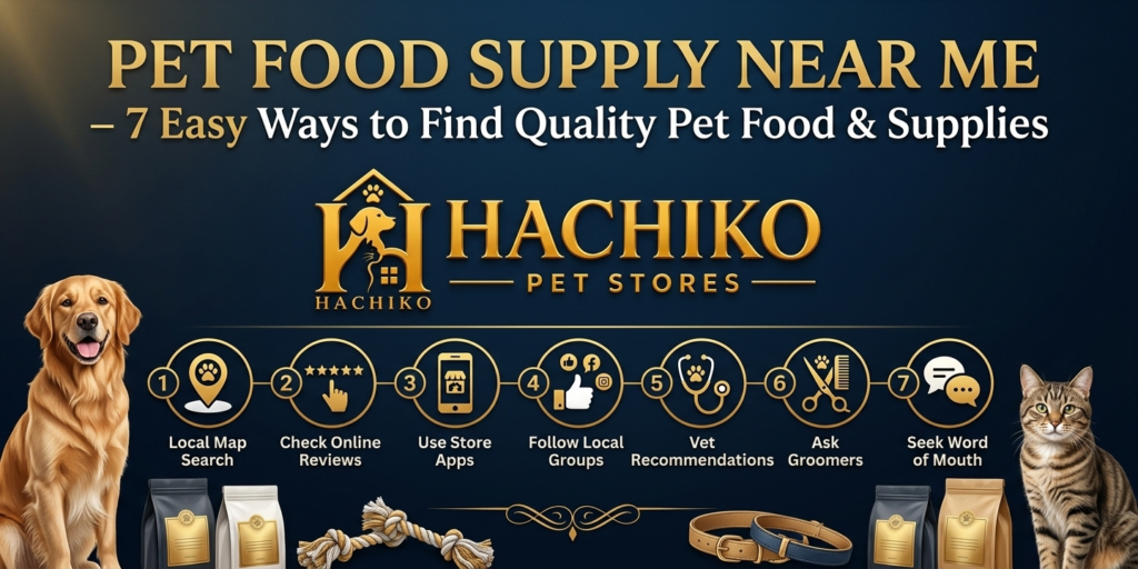 Read more about the article Pet Food Supply Near Me – 7 Easy Ways to Find Quality Pet Food & Supplies