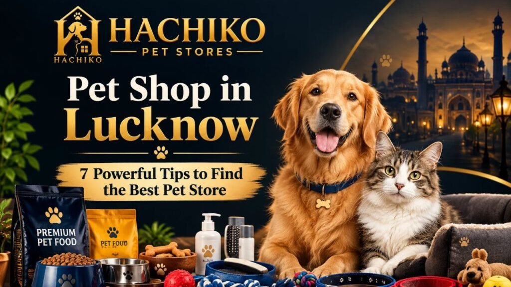 Read more about the article Pet Shop in Lucknow: 7 Powerful Tips to Find the Best Pet Store